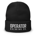 Operator Brewing Co. Embroidered Beanie - Bold