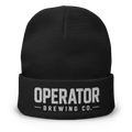 Operator Brewing Co. Embroidered Beanie - Lined